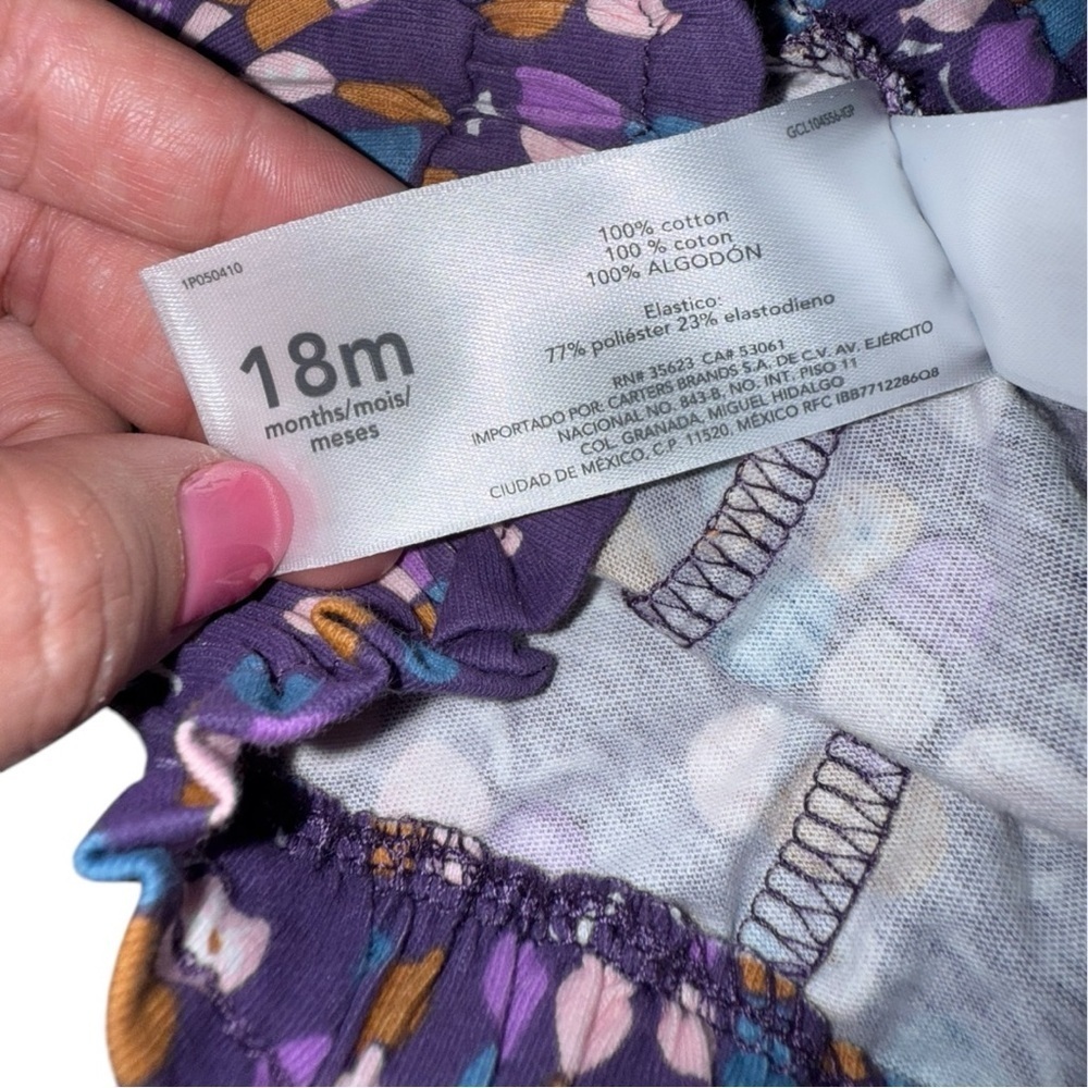 Carter’s Baby Girl 2-Piece Set 18M “My Little Love” Bodysuit & Butterfly NWOT - Picture 7 of 7